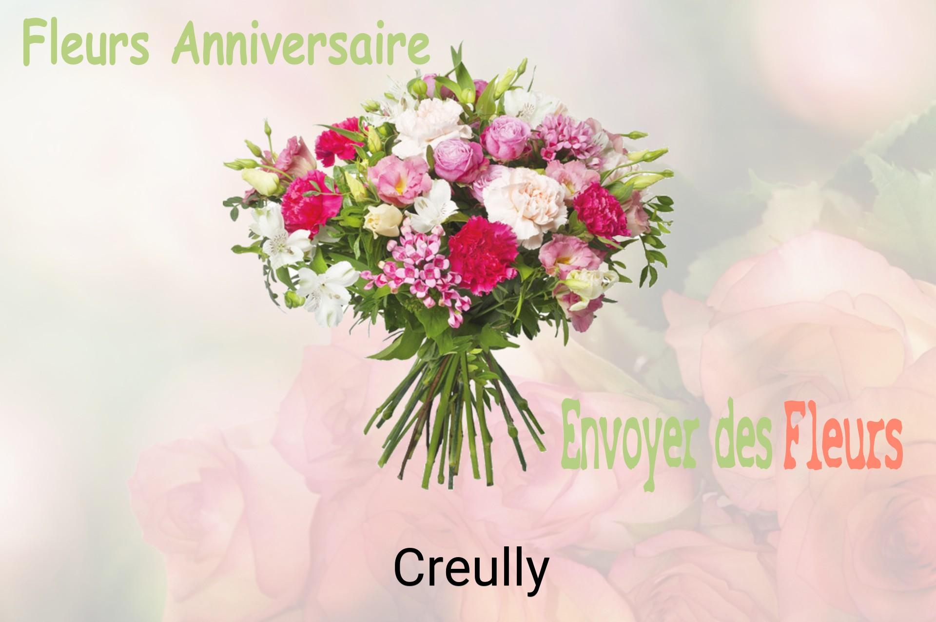 Bouquet de fleurs d’anniversaire livré à Creully
